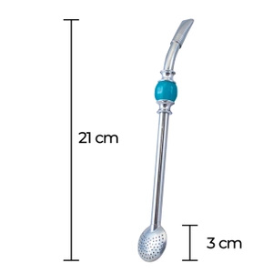 Bombilla Bomba Bomba με μπλε πέτρα