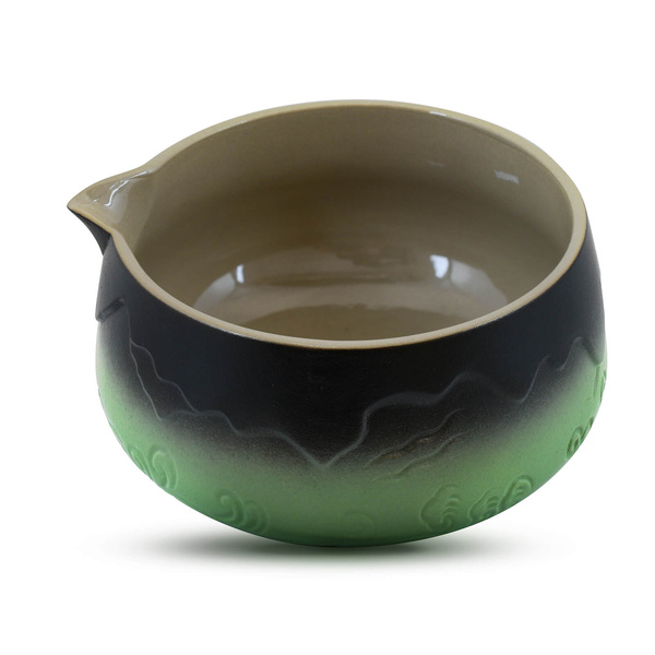 Matchawan – Κεραμικό μπολ Matcha με στόμιο – Mountain (πράσινο)