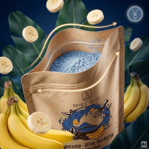 Mary Rose – Blue Matcha Alternative – Μπανάνα (σε σκόνη) 100 γρ