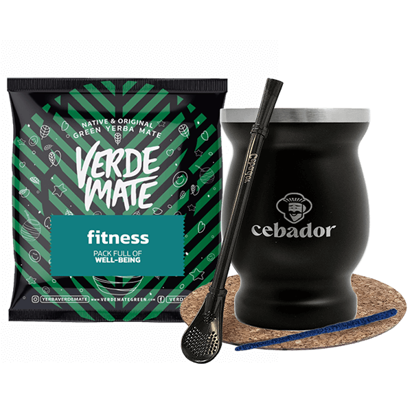 The original yerba mate set from Cebador