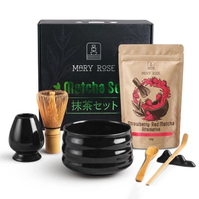 Σετ δώρου για την προετοιμασία Red Matcha