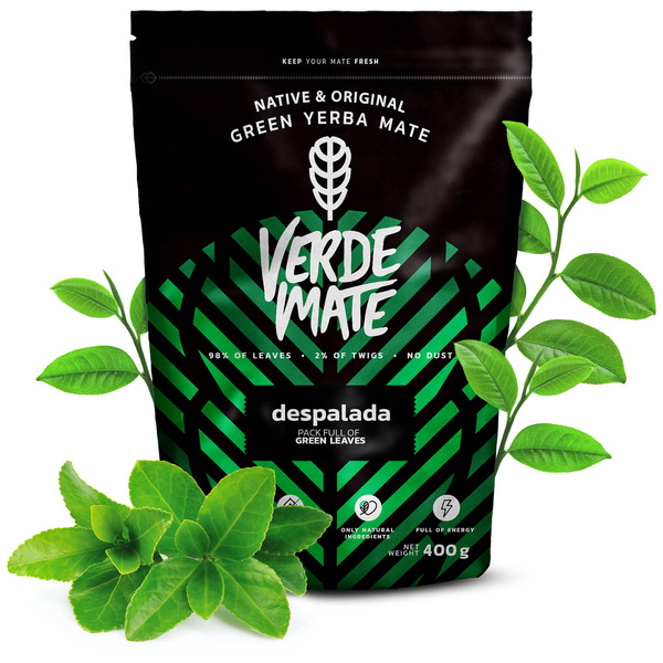 Σετ Yerba Mate Verde Mate 400γρ 0,4κιλά Καλαμπάς + Bombilla