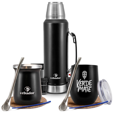 Σετ Yerba Mate: Mate: Θερμός + 2x Thermal Mate Cup