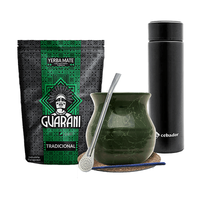 Σετ Yerba Guarani Elaborada 500g Θερμός κολοκύθας