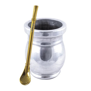 Κύπελλο Palo Santo Mate + Bombilla Gringo Gold