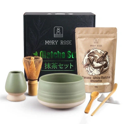 Σετ δώρου για την προετοιμασία White Matcha