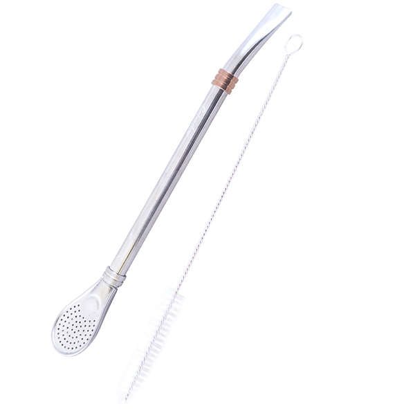 Bombila Anillo ροζ χρυσό + καθαριστικό