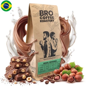 Bro Coffee Roastery – Καφές ολόκληρος Brazil Mogiana Premium 400 γρ