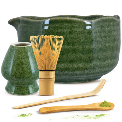 Σετ αξεσουάρ παρασκευής τσαγιού Matcha