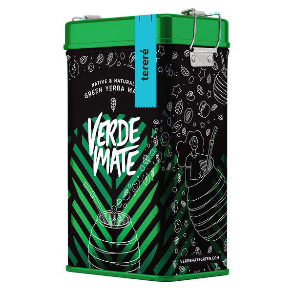 Yerbera – Μεταλλικό κουτί + Verde Mate Green Tereré 0,5 κιλά