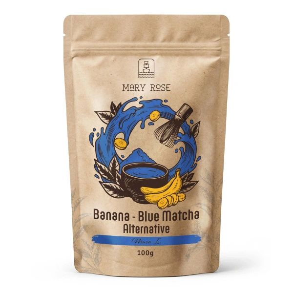 Mary Rose – Blue Matcha Alternative – Μπανάνα (σε σκόνη) 100 γρ