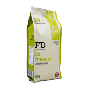 Fede Rico (FD) Menta Limon 0,5 kg 500 g - yerba mate με μέντα και λάιμ