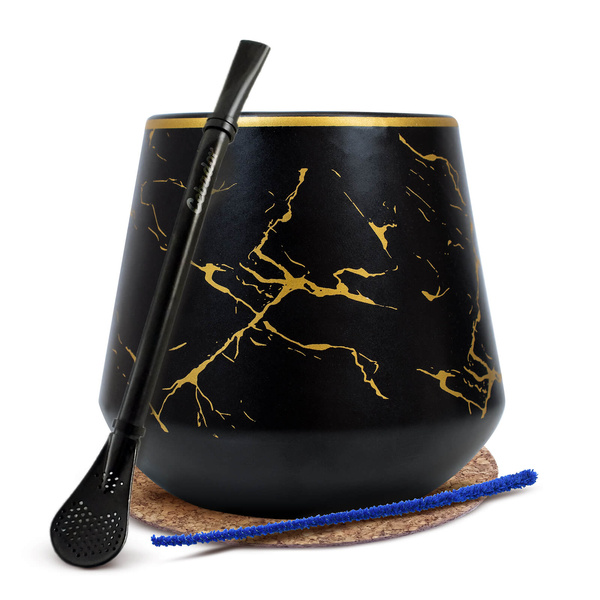 Σετ αξεσουάρ για yerba mate: Καλαμπάσα + Bombilla