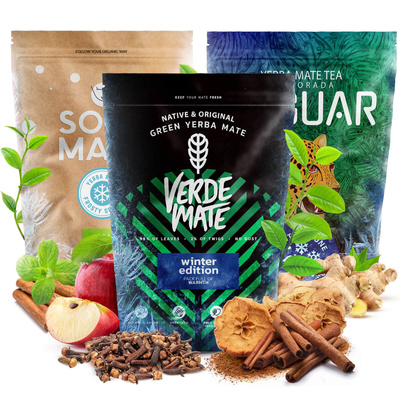 Yerba Mate Χειμερινό Σετ 3x500g 1.5kg