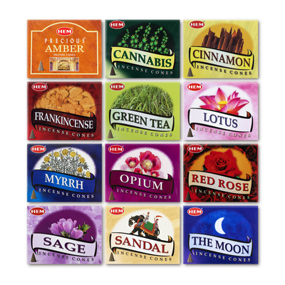 Κώνοι λιβανιού HEM – μείγμα 12 αρωμάτων