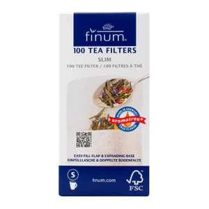 Χάρτινα φίλτρα τσαγιού - μέγεθος S (100 τεμάχια)