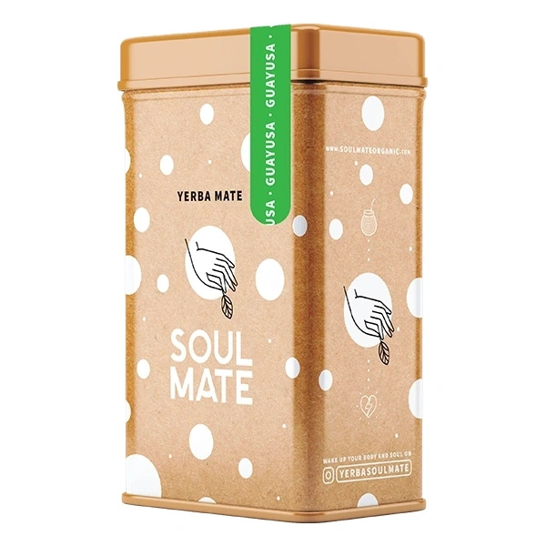 Yerbera – Μεταλλικό κουτί + Soul Mate Orgánica Guayusa 0,5 κιλά
