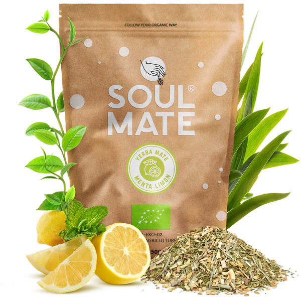 Soul Mate Orgánica Menta Limon 0,5 κιλό (βιολογικό)