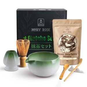 Σετ δώρου για την προετοιμασία White Matcha