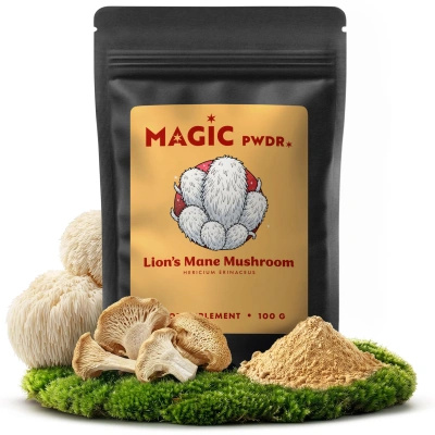 Magic Pwdr – Lion’s Mane – Μανιτάρι Χαίτη Λέοντος 100 γρ.