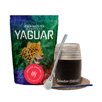 Τεράστιο σετ yerba 500g Mate Cup Drive
