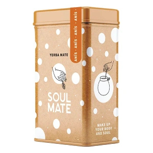 Yerbera – Μεταλλικό κουτί + Soul Mate Orgánica Anís 0,5 κιλά