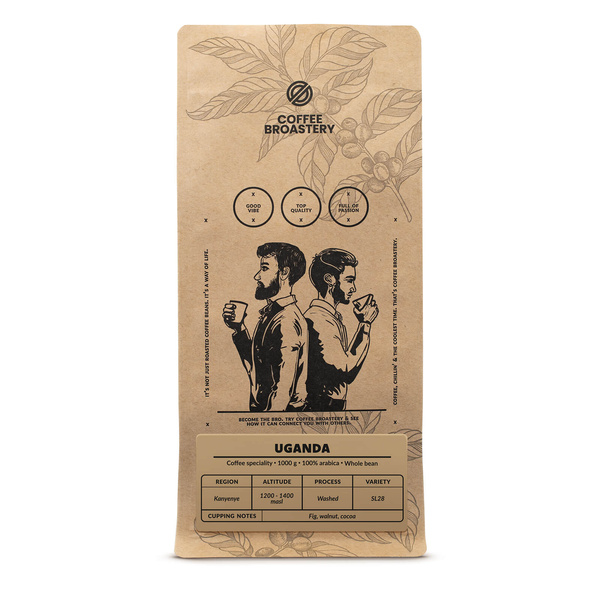 Bro Coffee Roastery - Ολόκληρος καφές Uganda Kanyenye Speciality 1kg