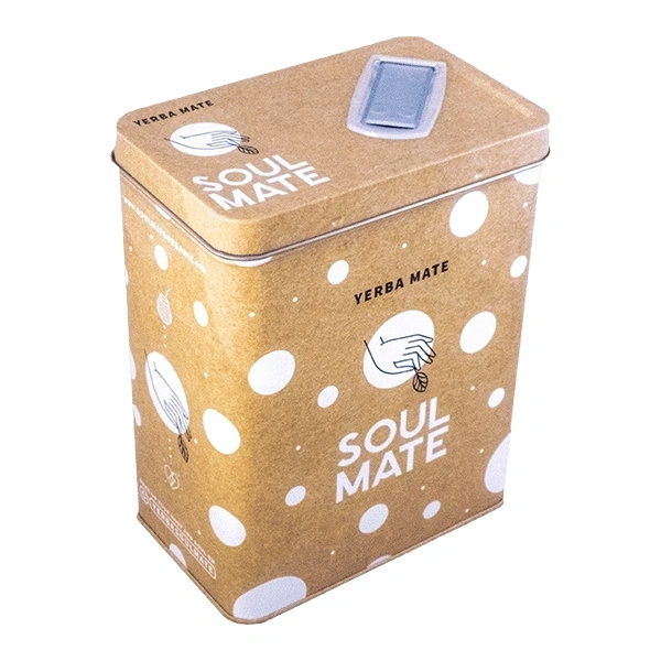Yerbera – Μεταλλικό κουτί + Soul Mate Orgánica Menta Limon 0,5 κιλά