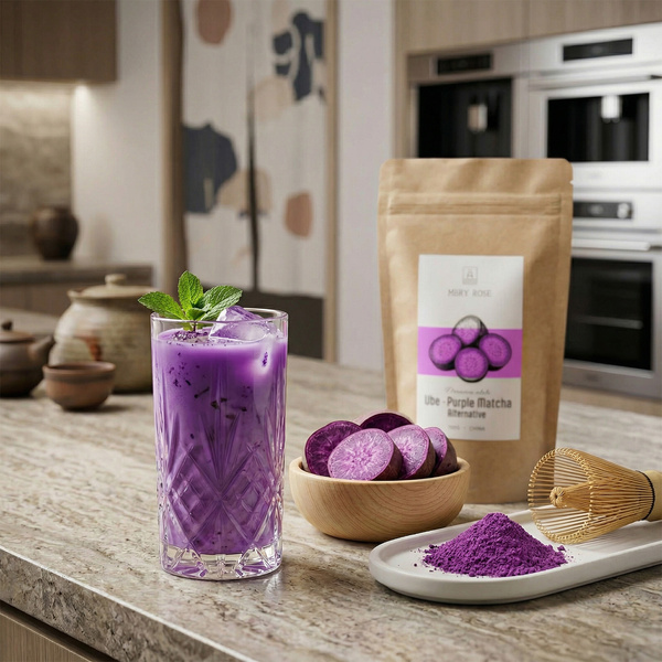 Mary Rose – Purple Matcha Alternative – Ube (σε σκόνη) 100 γρ