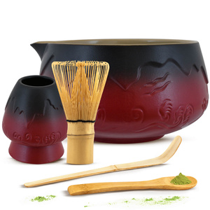 Σετ αξεσουάρ παρασκευής τσαγιού Matcha