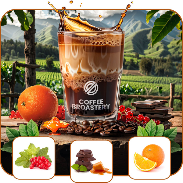 Bro Coffee Roastery - Καφές ολόκληρος Colombia Medellin Premium 1 κιλό