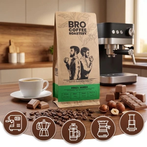 Σετ καφέ Bro Coffee Roastery Brazil Samba 2x1kg (2kg)