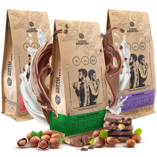 Σετ καφέ Bro Coffee Roastery Costa Rica San Rafael + Nicaragua Colibrí Azul + Brazil Samba 3x1κιλό (3κιλά)