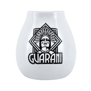 Κύπελλο Mate Κεραμικό Λευκό 350ml - Guarani