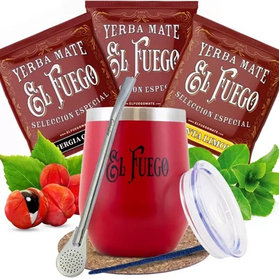 Σετ εκκίνησης Yerba Mate El Fuego TermoLid
