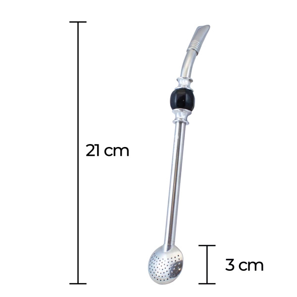 Bombilla Bomba Bomba με μαύρη πέτρα