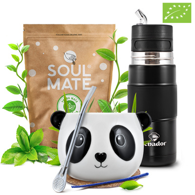 Σετ Yerba Mate Soul Mate Elaborada 500g 0,5kg Yerbomos + Calabash + Bombilla