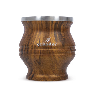 TermoColador – θερμική κούπα για yerba mate – 190 ml (ξύλινο χρώμα)