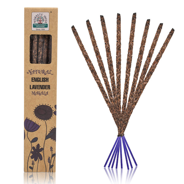 Μπαστουνάκια θυμιάματος Namaste India – English Lavender