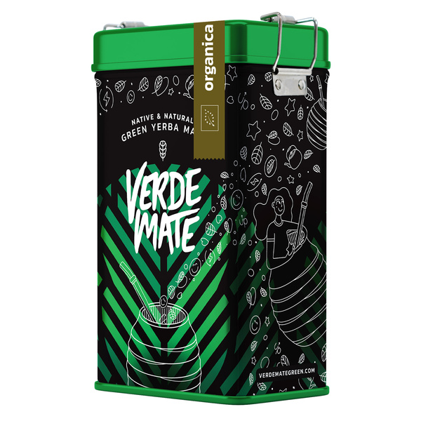 Yerbera – Μεταλλικό κουτί + Verde Mate Green Organica 0,5 κιλά