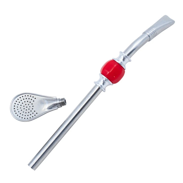 Bombilla Grande με κόκκινη πέτρα