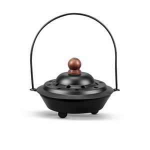 Σετ από ρινίσματα palo santo, καυστήρα θυμιάματος και κάρβουνα θυμιάματος