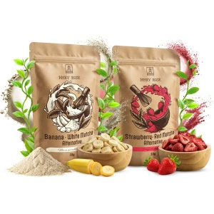 Σετ πολύχρωμων matcha: Red Matcha + White Matcha