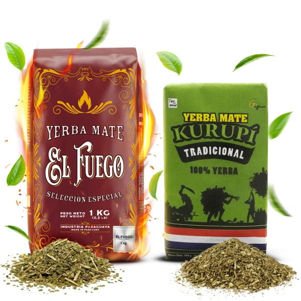 Σετ Yerba Mate Elaborada: El Fuego 1κιλά + Kurupi 500γρ