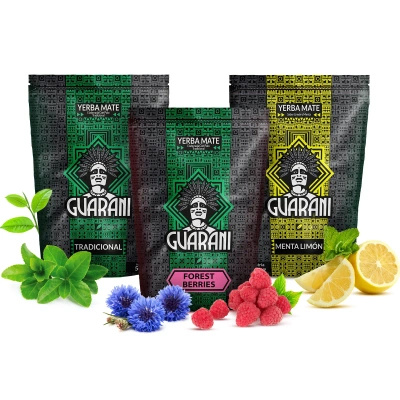 Σετ Yerba Mate Guarani διάφορες γεύσεις 3x500g