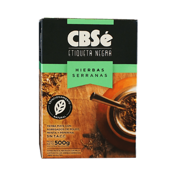 CBSé Etiqueta Negra – Hierbas Serranas 0,5 κιλό