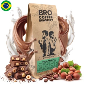 Bro Coffee Roastery – Καφές ολόκληρος Brazil Mogiana Premium 1 κιλό