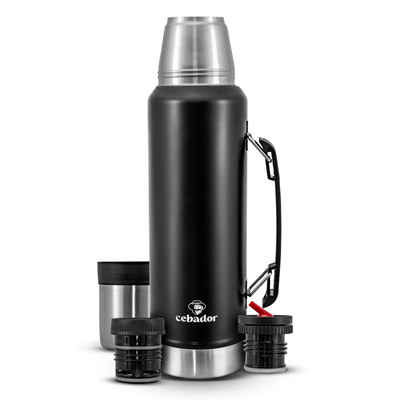 Θερμός Cebador Largoinox 1,2 L – μαύρο