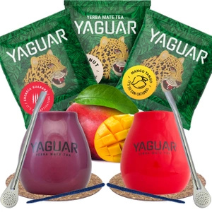 Σετ Yerba Mate για ζευγάρια Φρούτα Yaguar