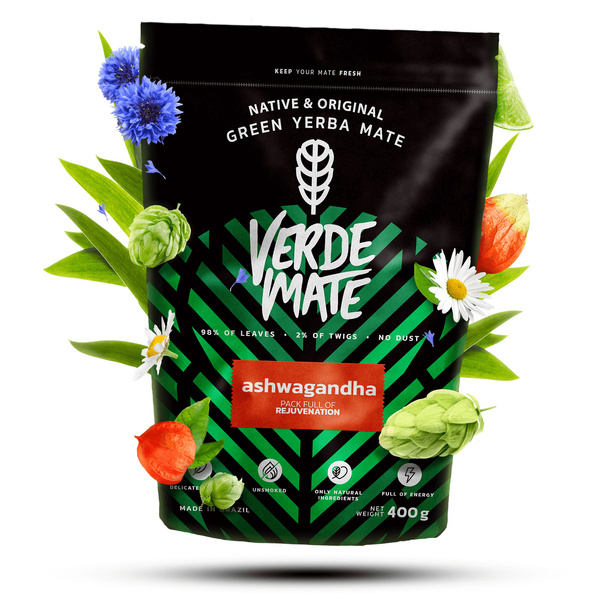 Σετ Yerba Mate Verde Mate 400γρ 0,4κιλά Yerbomos XL + Καλαμπάς  + Bombilla